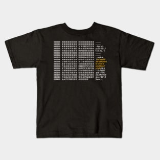 Celebrating the Birth of Bitcoin: Commemorate the Genesis Block Kids T-Shirt